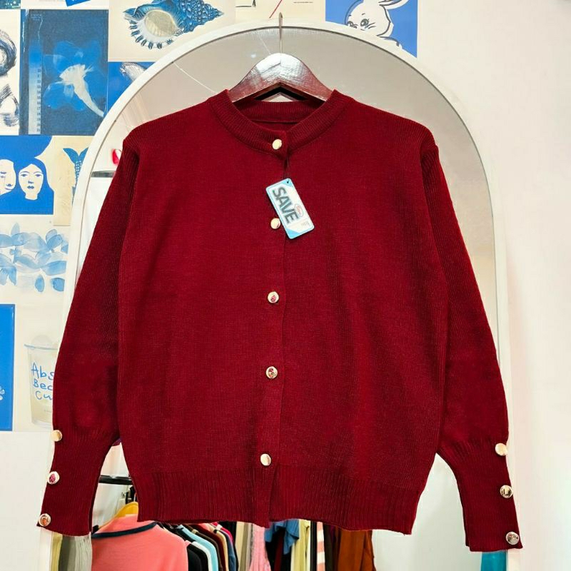 INARA KANCING EMAS/KARDIGAN STARLA KANCING GOLD/KARDIGAN STARLA KANCING