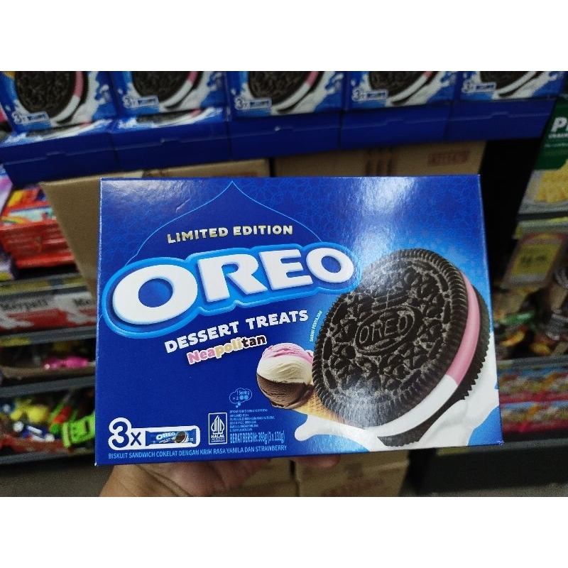 

Oreo neapolitan box 3 X 131gr