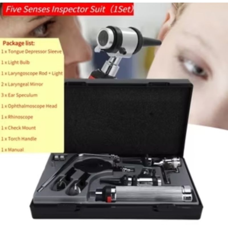 alat tht otoskopi rinoskopi set