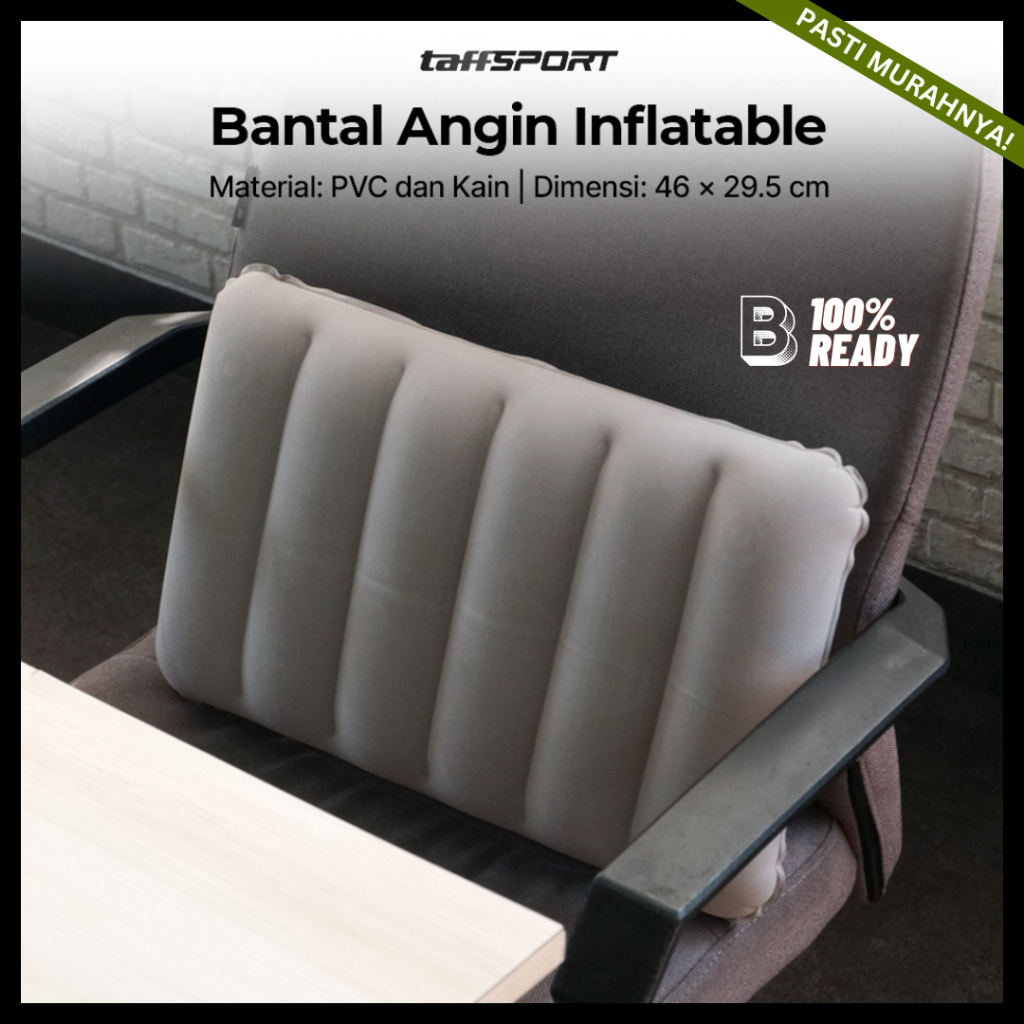 Bantal Angin Kursi Kantor / bantal duduk / bantal kursi / Bantal Angin Traveling / Bantal Angin