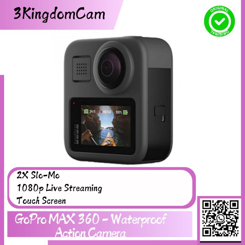 GoPro MAX 360 - Waterproof Action Camera