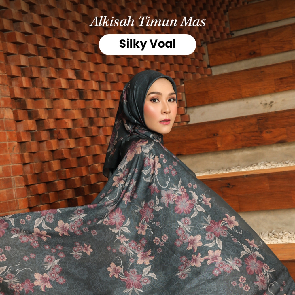 [INCLUDE HARD BOX] ZM Zaskia Mecca - Timun Mas Scarf Silky Voal - Alkisah - Edisi Timun Mas