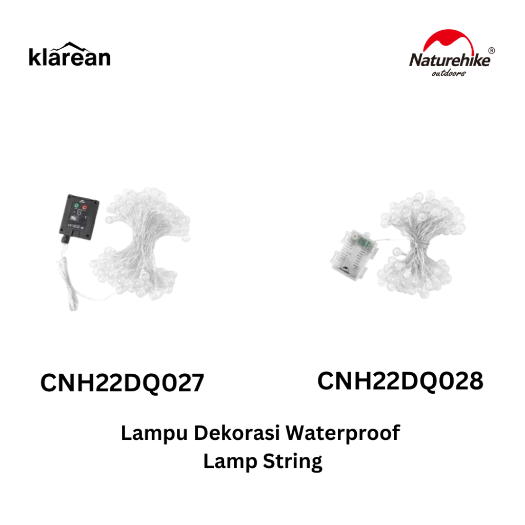Naturehike Lampu Dekorasi CNH22DQ027-CNH22DQ028 Waterproof Lamp String