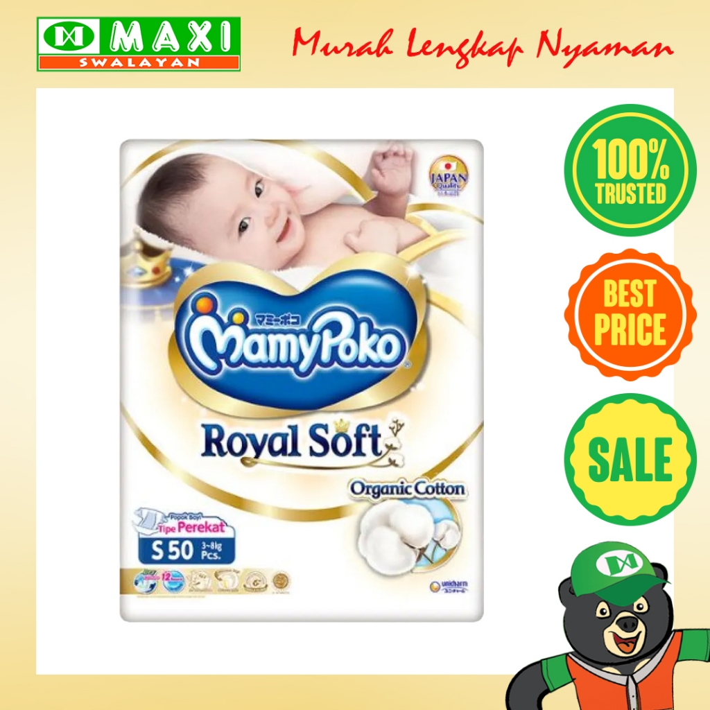 Mamy Poko Royal Soft Perekat S50