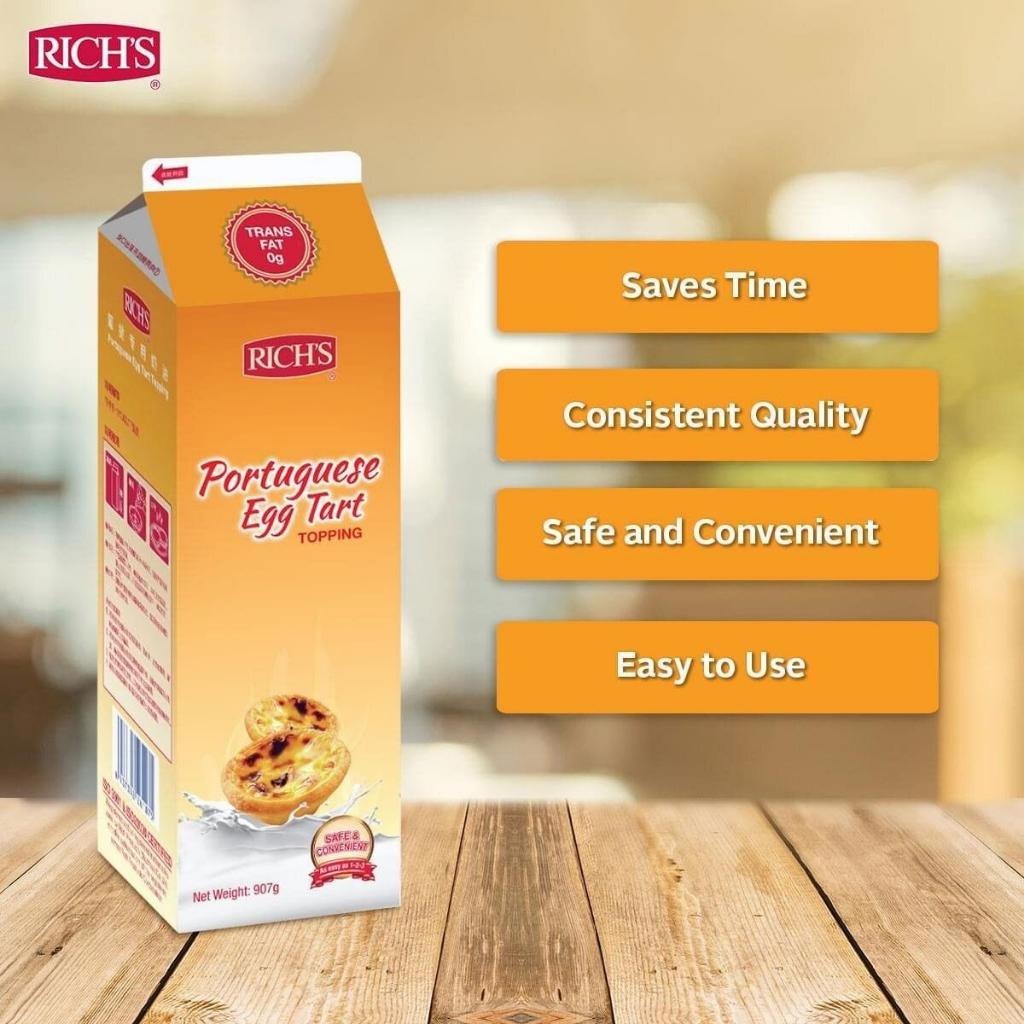 

Rich Portuguese Egg Tart 907 gr