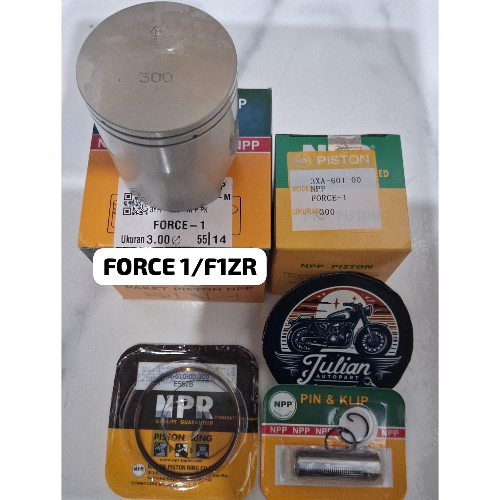 PISTON KIT SEHER PAKET FIZR FIZR FORCE 1 / FORCE1 NPP OS STD 25 50 75 100 125 150 175 200 225 250 27