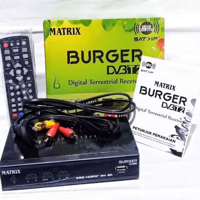 Set Top Box MATRIX BURGER DVB-T2