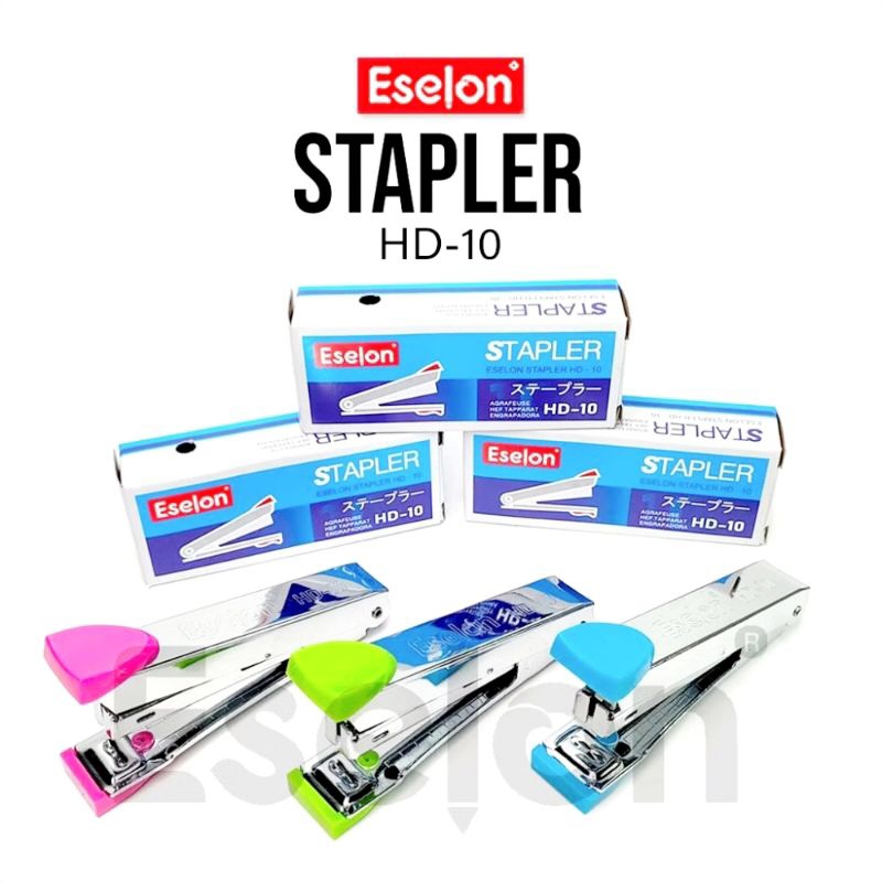 

Stapler eselon Hd-10 staples stafles ceklekan