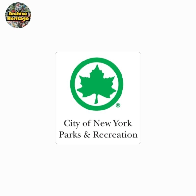

sticker City of New York Park & Recreation logo stiker