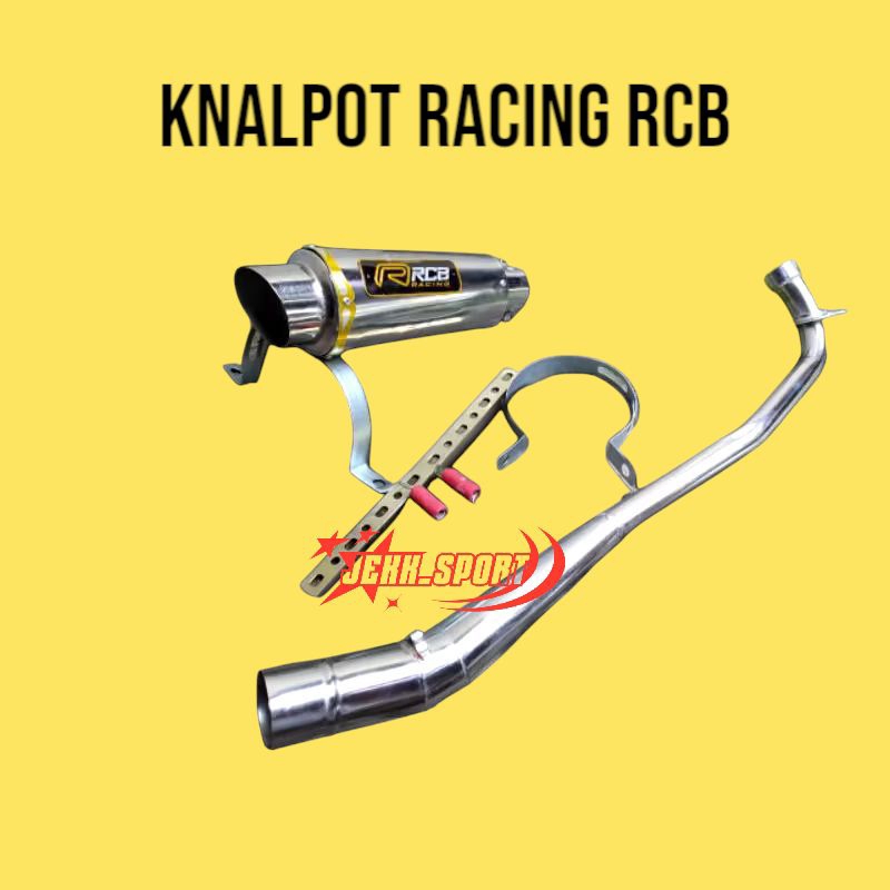 KNALPOT RACING RCB Supra x lama, supra x 125 supra fit supra x 125 F1 supra gtr150