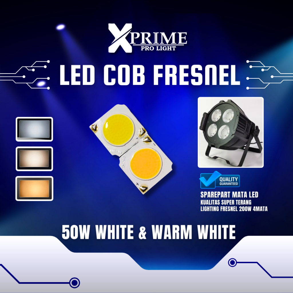 LED COB Fresnel 4mata lighting panggung