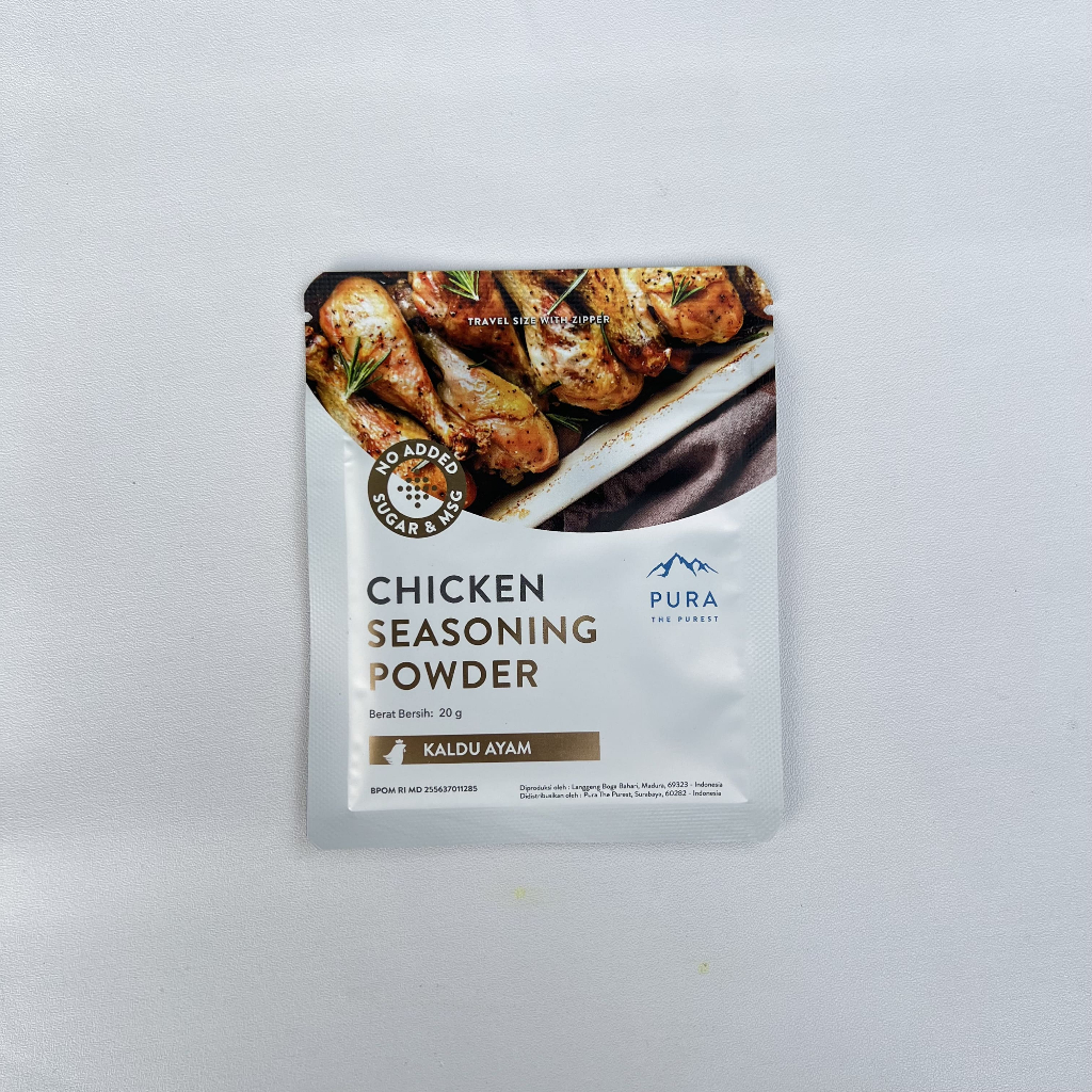 

PURA KALDU Chicken Seasoning Sachet 20gr - NO ADDED SUGAR & MSG