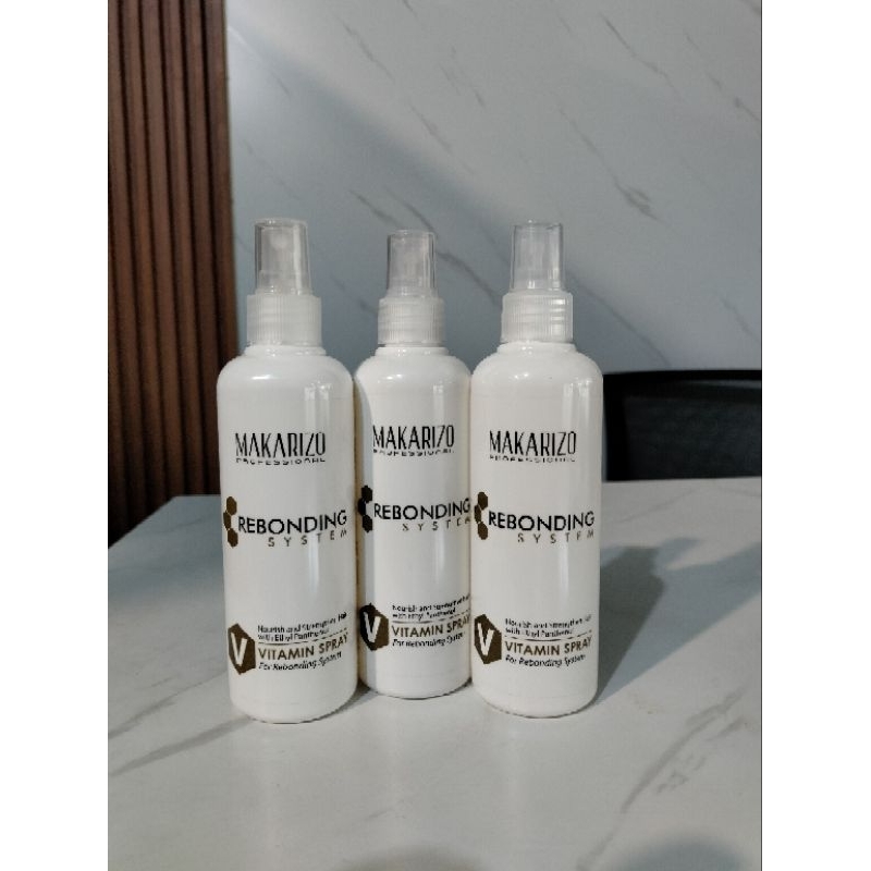 Makarizo rebonding system vitamin for rebonding system