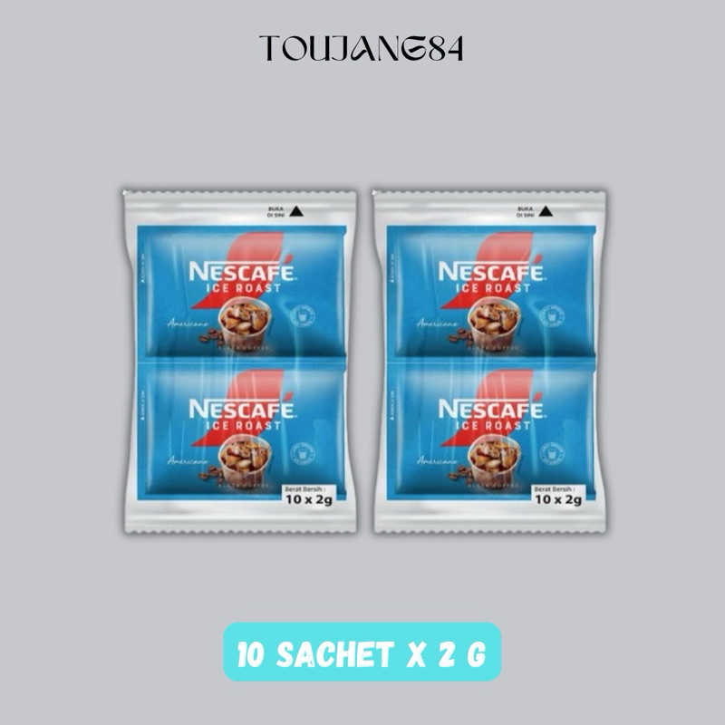 

Nescafe Kopi Instan Ice Roast Americano 10 Sachet @2g