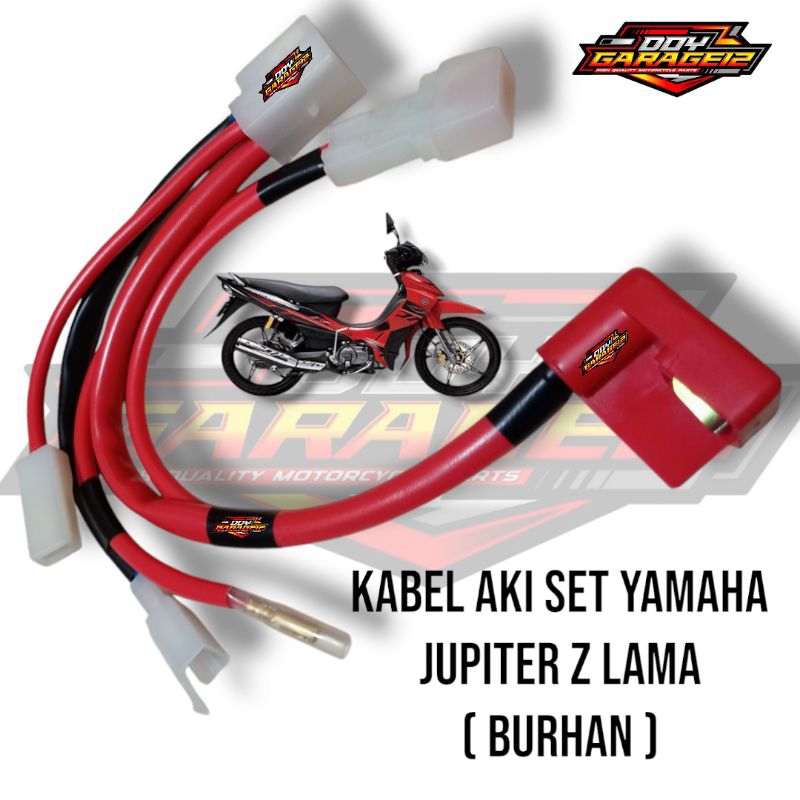 Kabel Accu Kabel Aki Set Yamaha Jupiter Z lama Kabel Aki Accu Set Jupiter Z lama Burhan