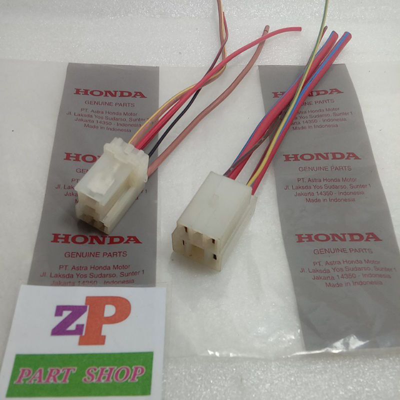 ORIGINAL SOCKET SOKET RELAY KAKI 4 HONDA BEAT VARIO SCOOPY SUPRA X 125