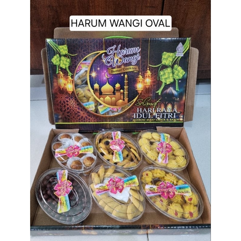

Paket kue lebaran HARUMWANGI murah dan enak