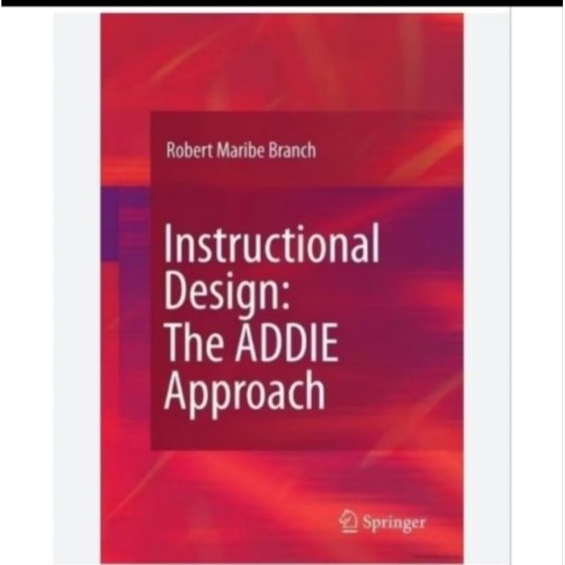 Buku Instructional Design The ADDIE Approach