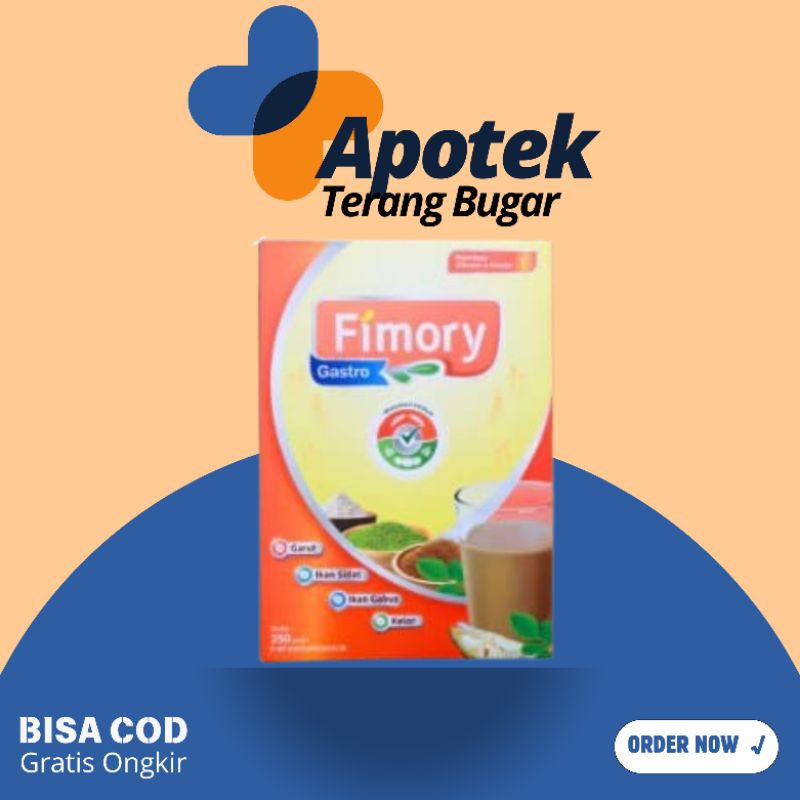 

ORIGINAL FIMORY GASTRO 250 GR - MINUMAN SEHAT PEREDA ASAM LAMBUNG, GRED & MAG BPOM
