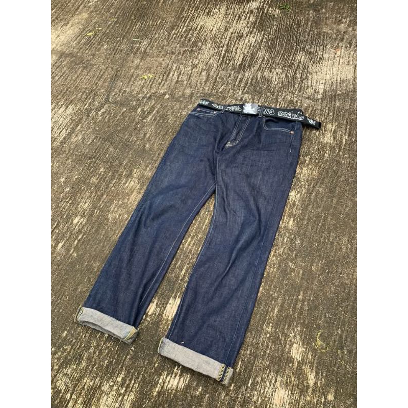 denim uniqlo blue accent selved