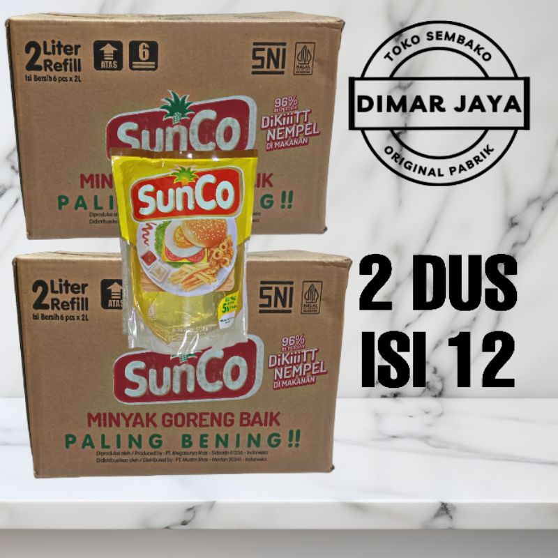 

Minyak Goreng Sunco 2 Liter (2 Karton)