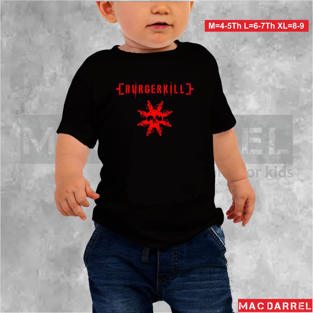 Kaos Bayi Kaos Anak Burgerkill 2