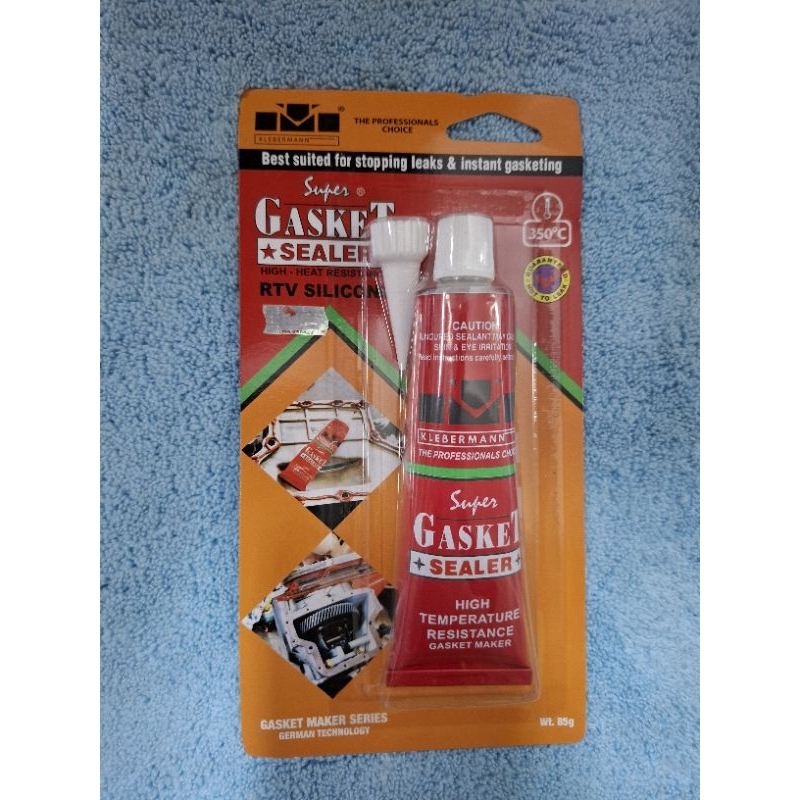 

LEM SUPER GASKET SEALER RED MERAH KLEBERMAN KLEBERMANN 85 gr / 85gr