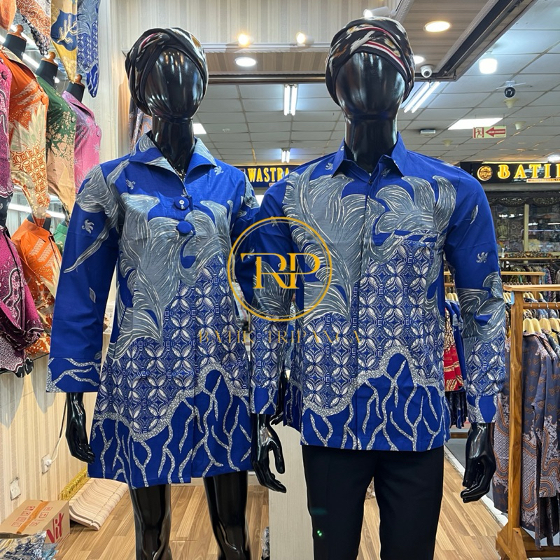 Baju Batik Tunik | Atasan Batik Wanita | Batik Couple | Batik Sarimbit | Seragam Batik Guru | Bahan 