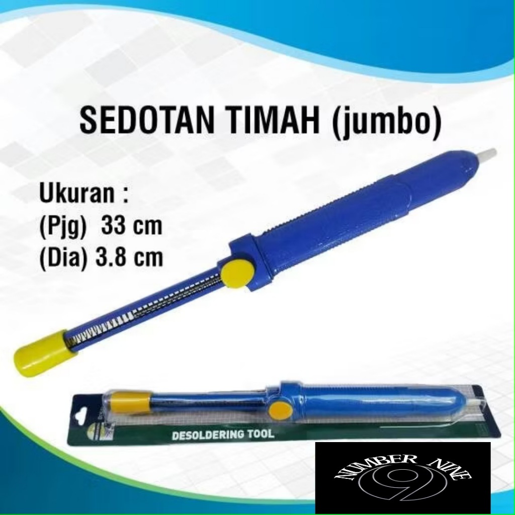 Sedotan Timah Solder Jumbo / Alat Penyedot Timah Solder