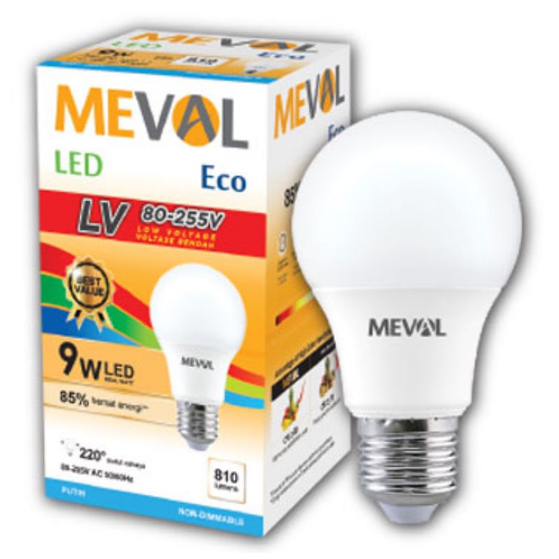 Lampu LED Meval - LED Meval Eco - Lampu bohlam LED termurah