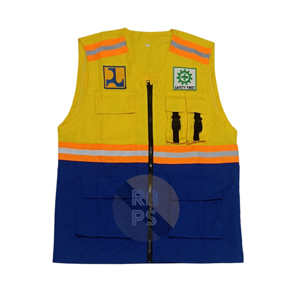 Rompi Safety PUPR - Rompi PUPR - Rompi Dinas PUPR - Rompi Kerja PUPR