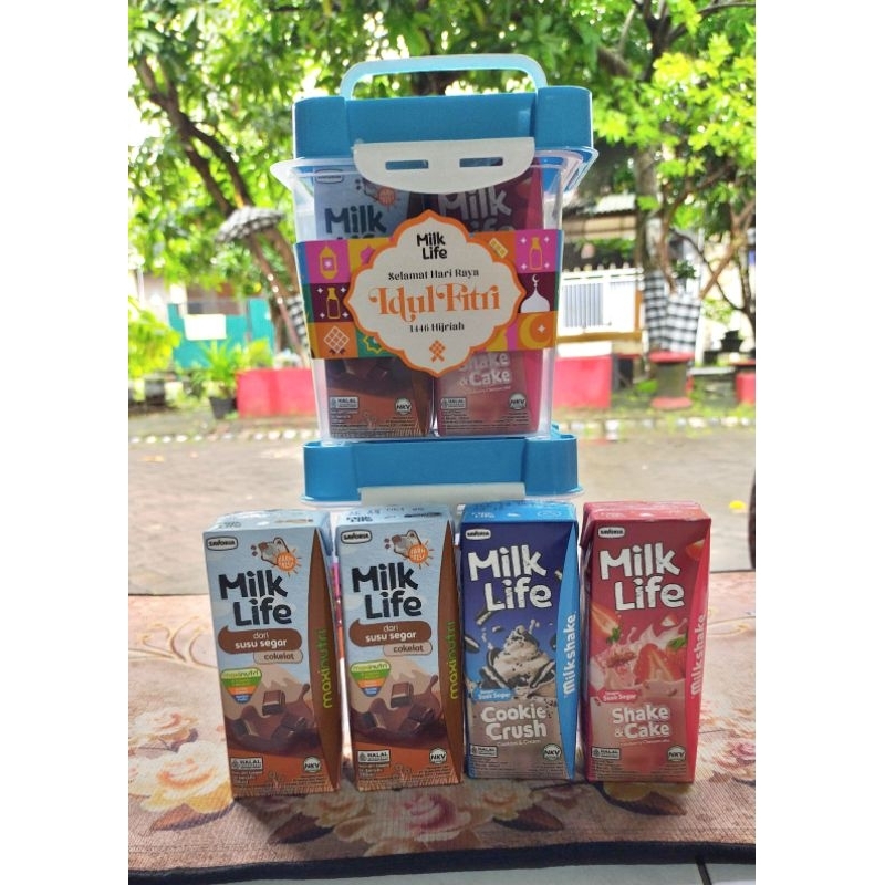 

Hampers Milk Life free box cantik