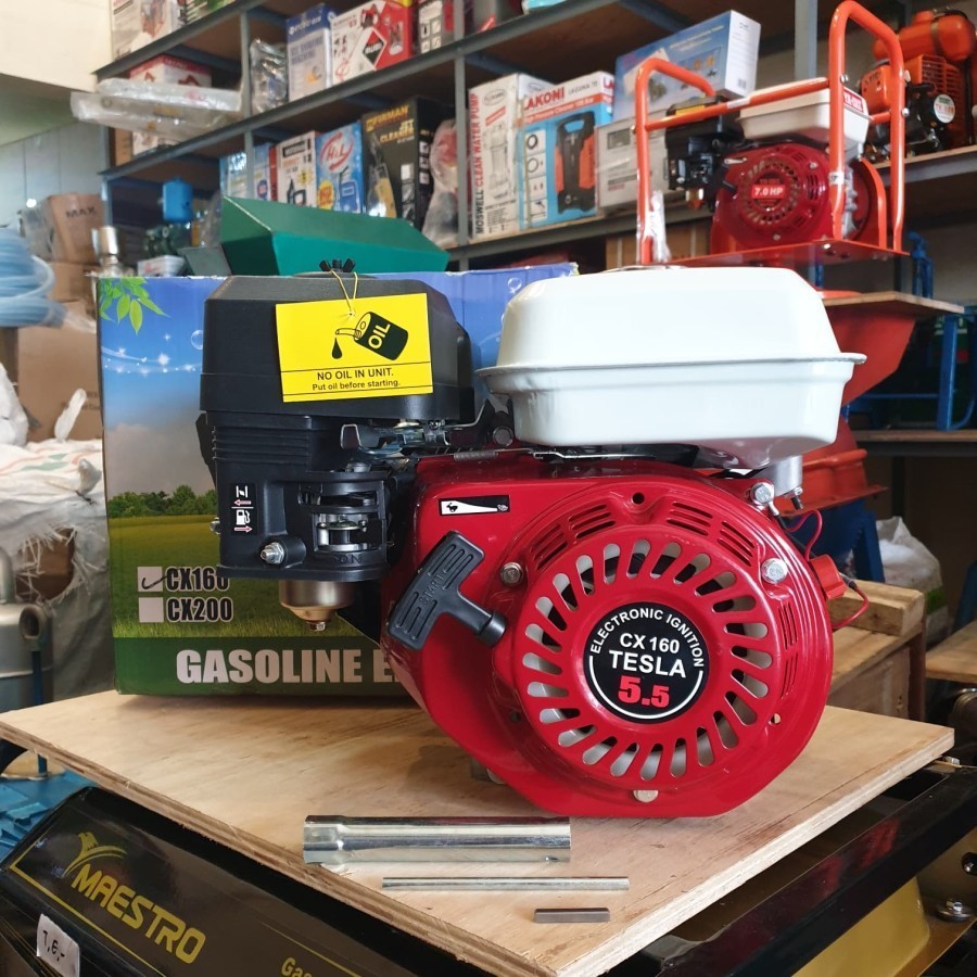 MESIN PENGGERAK SERBAGUNA MULTIFUNGSI BENSIN TESLA CX 160