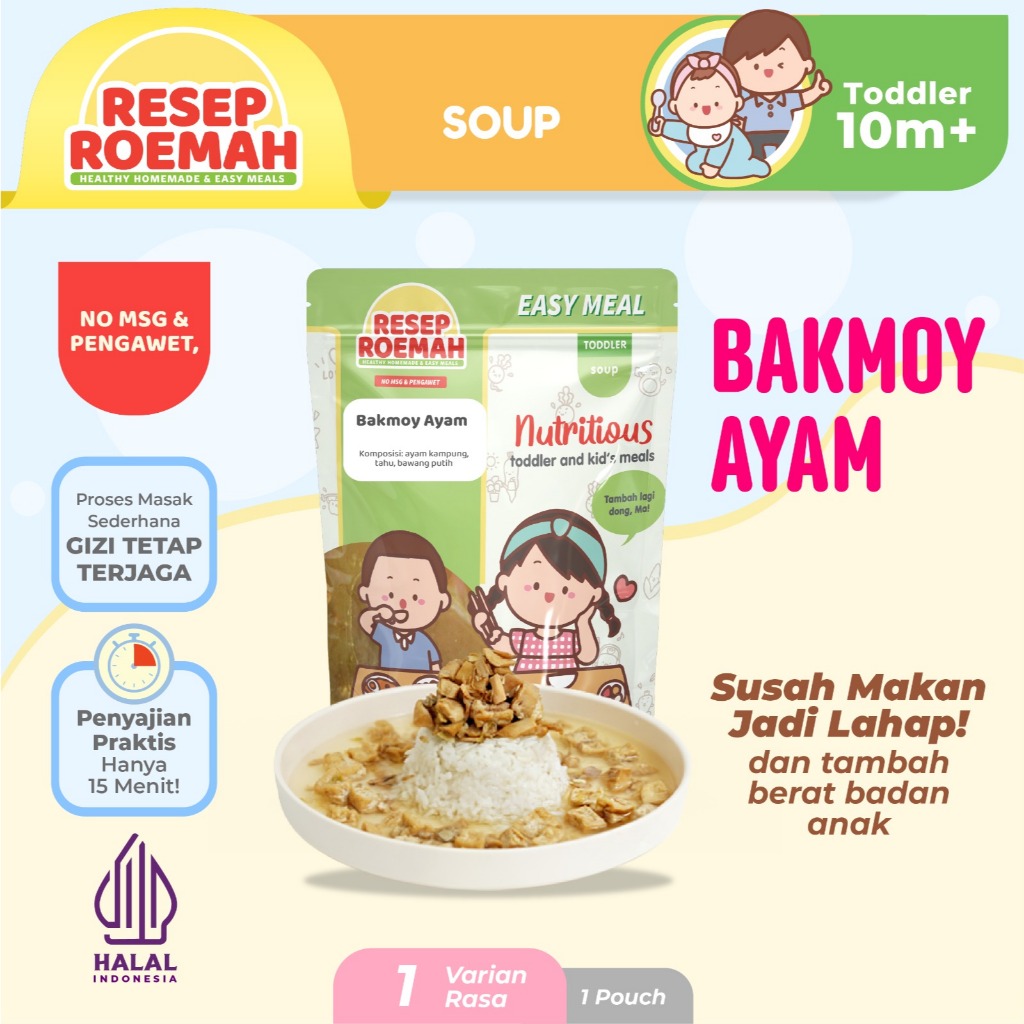 

Resep Roemah Bakmoy / Makanan Sehat Anak Balita / Toddler Healthy Homemade Frozen Food / No MSG