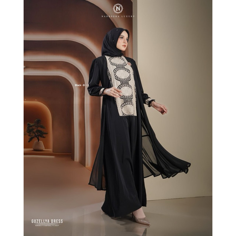 GUZELYA DRESS||DRESS ROMARIA MIX BEBYDOLL PREMIUM ||NADHEERA LUXURY