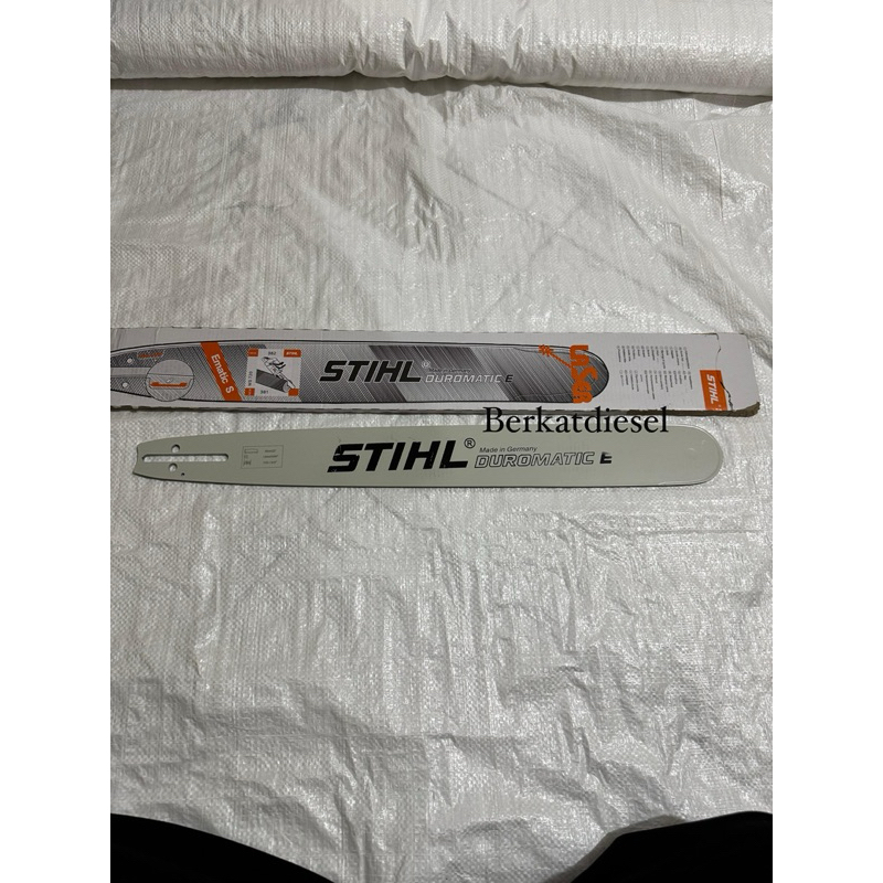 GUIDE BAR CHAINSAW SENSO 24 INCH UNTUK RANTAI 72 /42 MATA ORIGINAL MERK STIHL