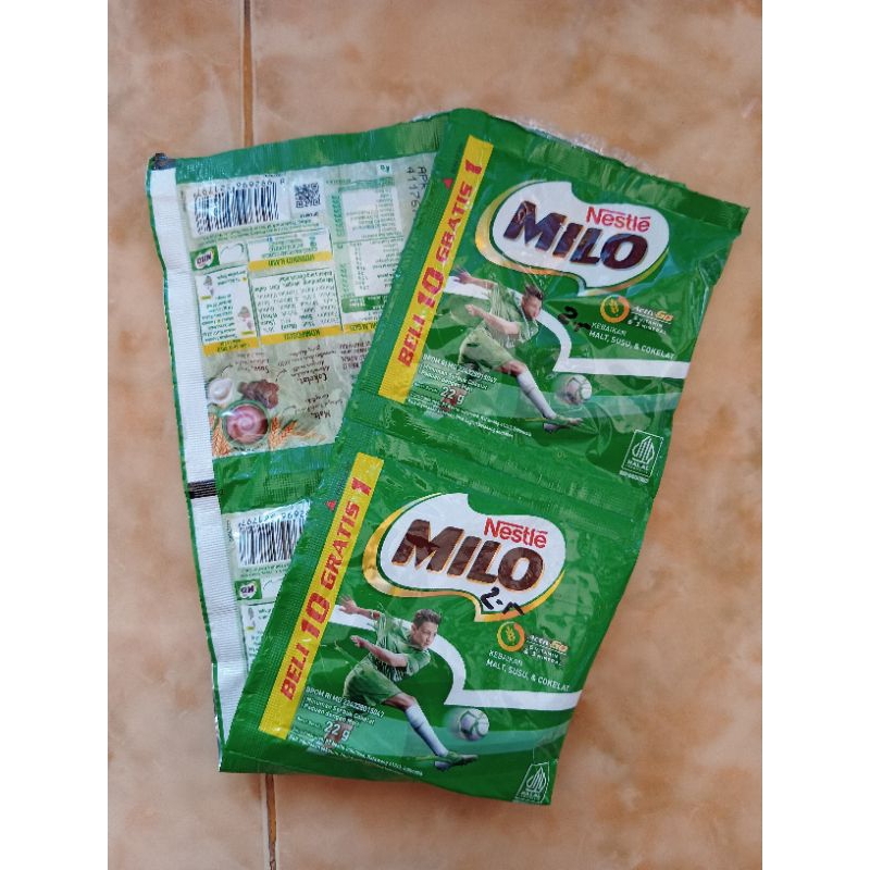 

Milo Kemasan 22g