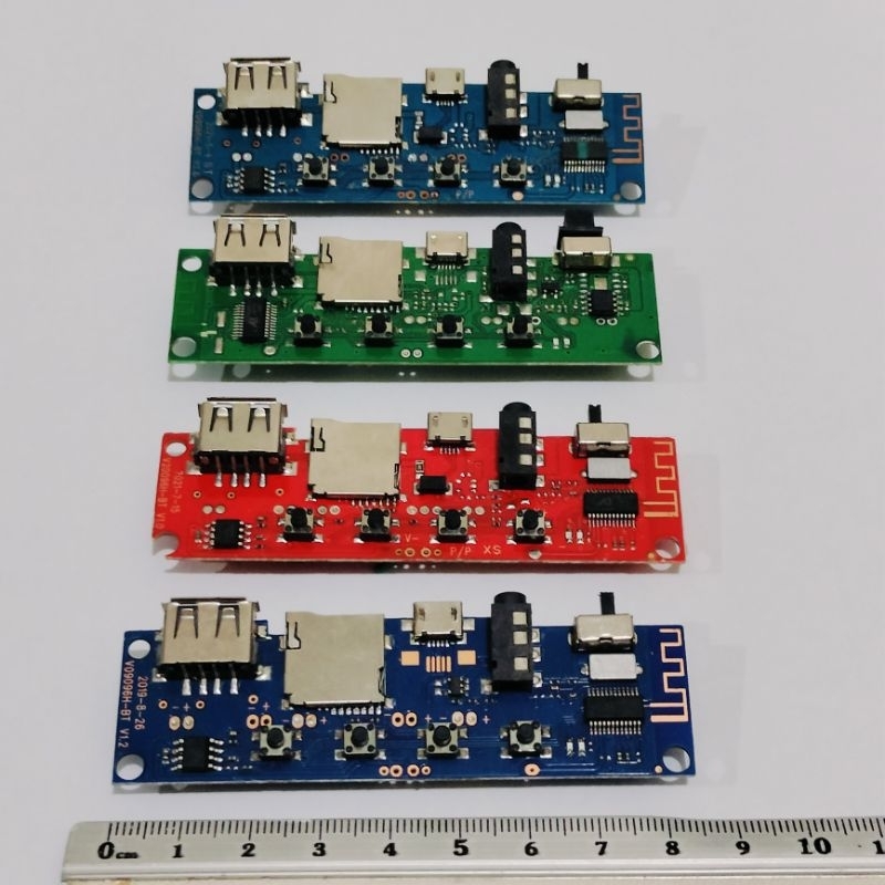 Modul Mp3 Bluetooth Radio Music Box Speaker DIY Modul F Random Warna