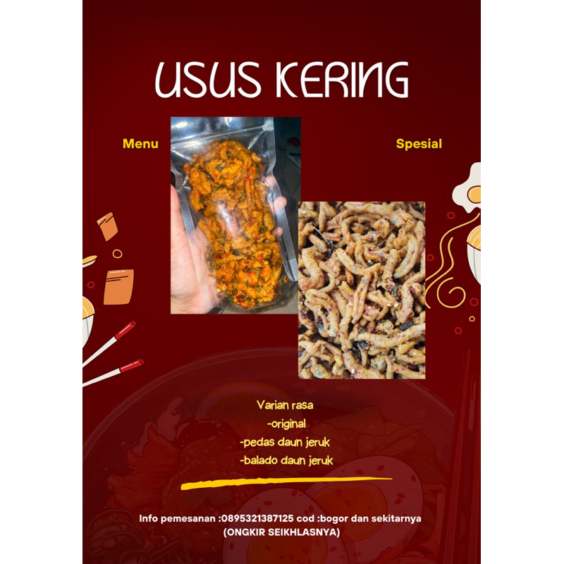 

cobachipschip Usus kering balado usus kering pedes daun jeruk