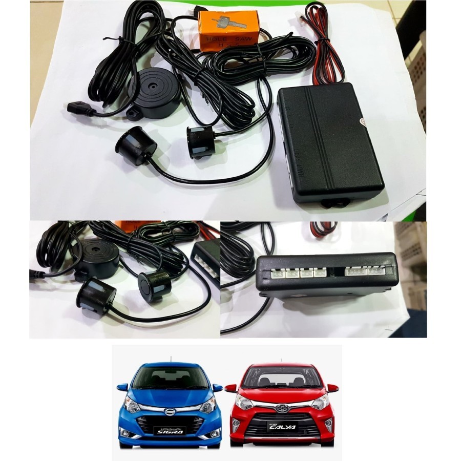 Sensor Parkir Mobil 2 Titik Universal Mobil Calya/Sigra