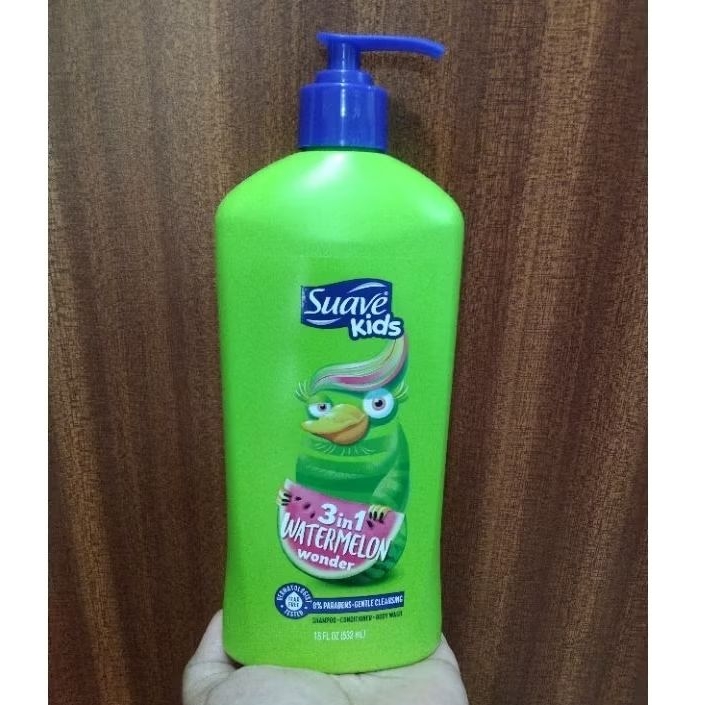 SUAVE KIDS 3in1 Watermelon wonder shampoo conditioner body wash 532 ml