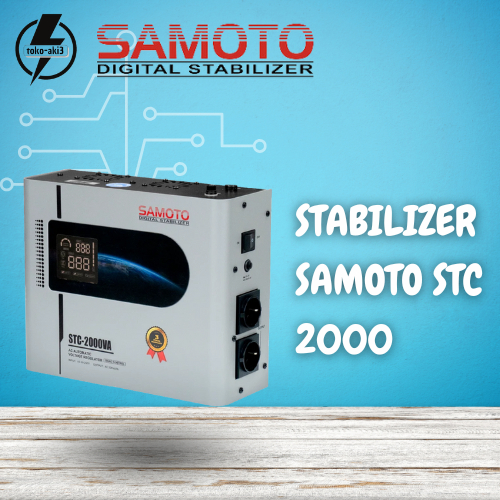 SAMOTO Stabilizer Triac Control STC-2000/2000VA - SAMOTO STC 2000