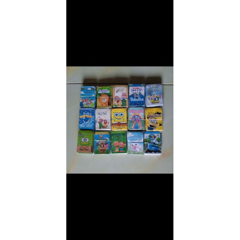 

AMPLOP MINI KARAKTER SIAP PAKAI 10 PACK (100 BIJI)