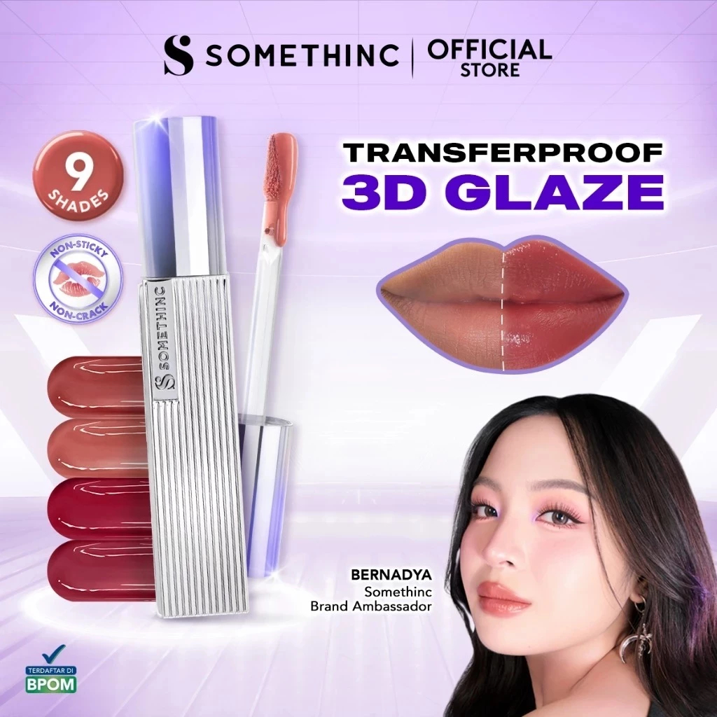 SOMETHINC Forever Stay Comfort Lip Glaze Somethinc Lip Glaze Somethinc Lipstik Somethinc Lipstick So