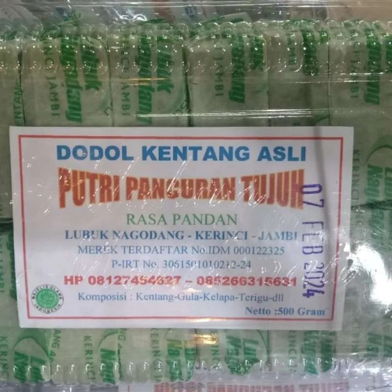 

DODOL KENTANG ASLI PUTRI PANCURAN TUJUH 400-500 GRAM