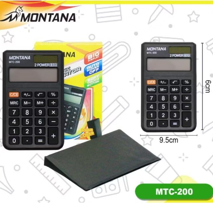 

Kalkulator Montana MTC 200/8 Digit