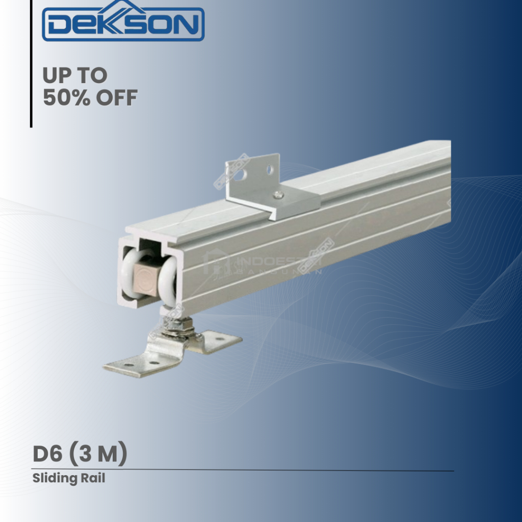 Sliding Rail Dekkson D6 / Rel Pintu Sliding Dekkson D6 (3 m)