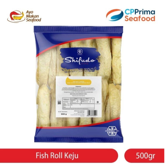 

Shifudo Fish Roll Cheese 500gr / Frozen Food