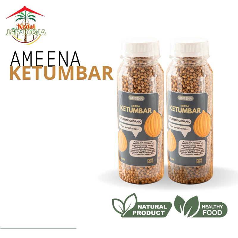 

Ketumbar Hitam Asli Organik 110GR | Ameena Premium Quality