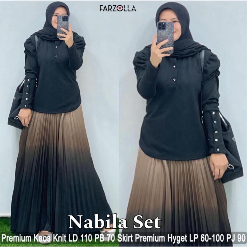 Nabila Set Premium Polos Farzolla